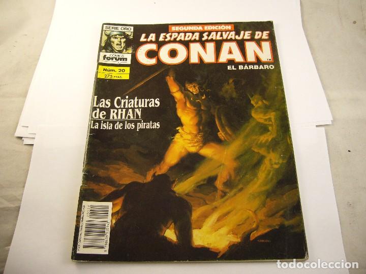 C&oacute;mics: LA ESPADA SALVAJE DE CONAN N&ordm; 20 - 2 EDICION FORUM - Foto 1