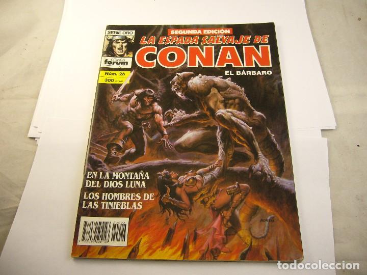 C&oacute;mics: LA ESPADA SALVAJE DE CONAN N&ordm; 26 - 2 EDICION FORUM - Foto 1