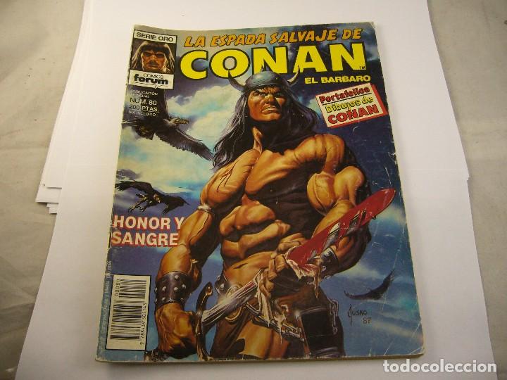 C&oacute;mics: LA ESPADA SALVAJE DE CONAN N&ordm; 80 - Foto 1