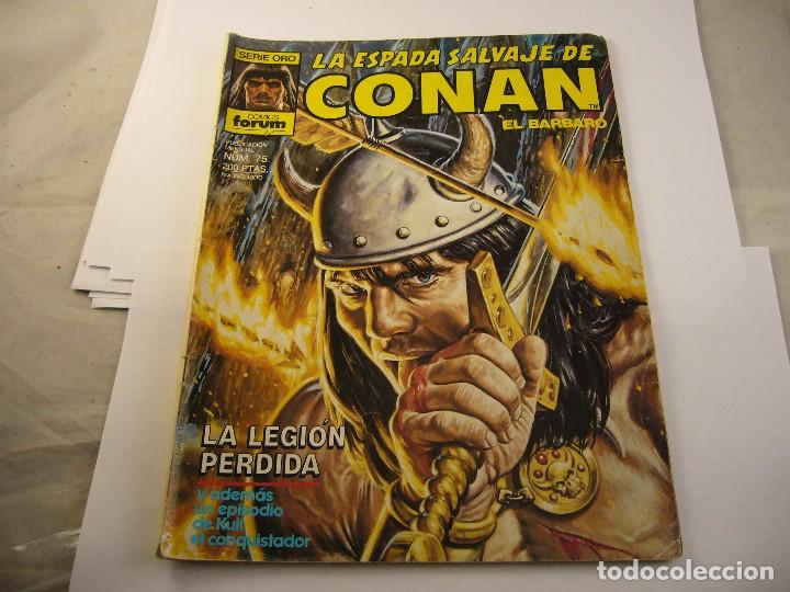 C&oacute;mics: LA ESPADA SALVAJE DE CONAN N&ordm; 75 - Foto 1