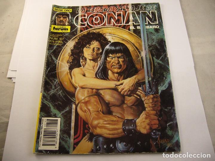 Cómics: LA ESPADA SALVAJE DE CONAN Nº 107