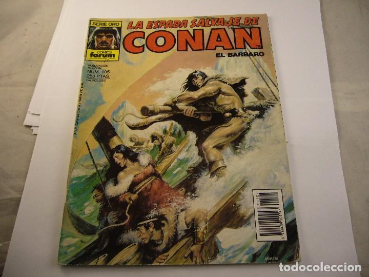C&oacute;mics: LA ESPADA SALVAJE DE CONAN N&ordm; 105 - Foto 1