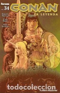 C&oacute;mics: CONAN LA LEYENDA N&ordm; 34 - FORUM - IMPECABLE - Foto 1