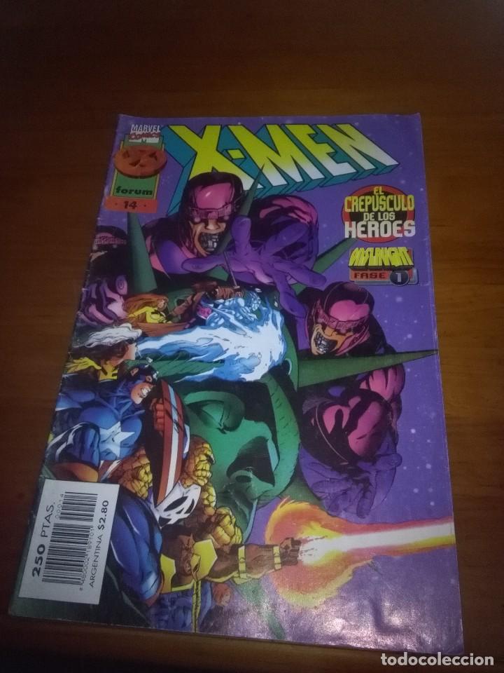 C&oacute;mics: X - MEN EL CREP&Uacute;SCULO DE LOS H&Eacute;ROES. 14. C25L - Foto 1