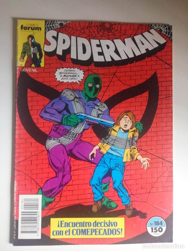 C&oacute;mics: SPIDERMAN N&ordm; 184 COMICS FORUM A&Ntilde;O 1.989 - Foto 1