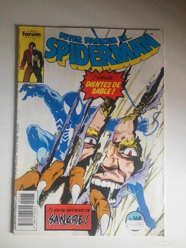 C&oacute;mics: SPIDERMAN N&ordm; 168 COMICS FORUM A&Ntilde;O 1.988 - Foto 1