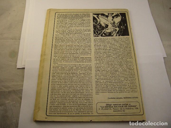 C&oacute;mics: LA ESPADA SALVAJE DE CONAN 22 SIN PROTADA 1982 - Foto 2