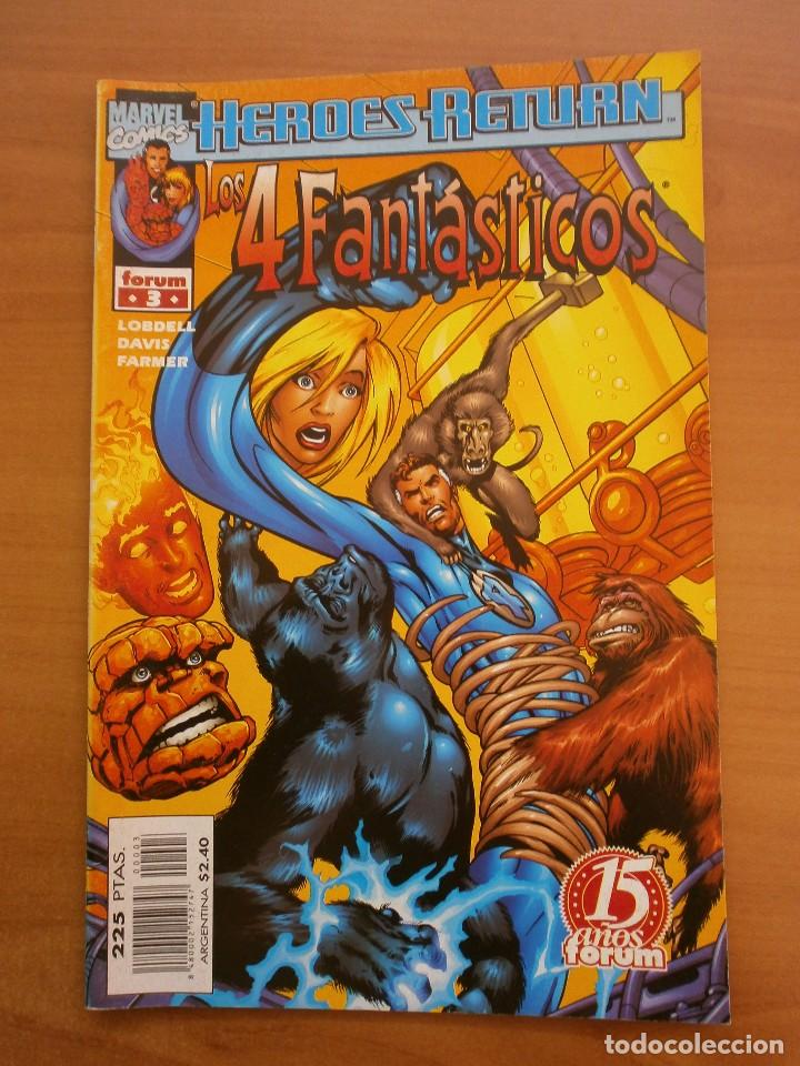 C&oacute;mics: LOS 4 FANT&Aacute;STICOS n&ordm; 3. HEROES RETURN - Foto 1