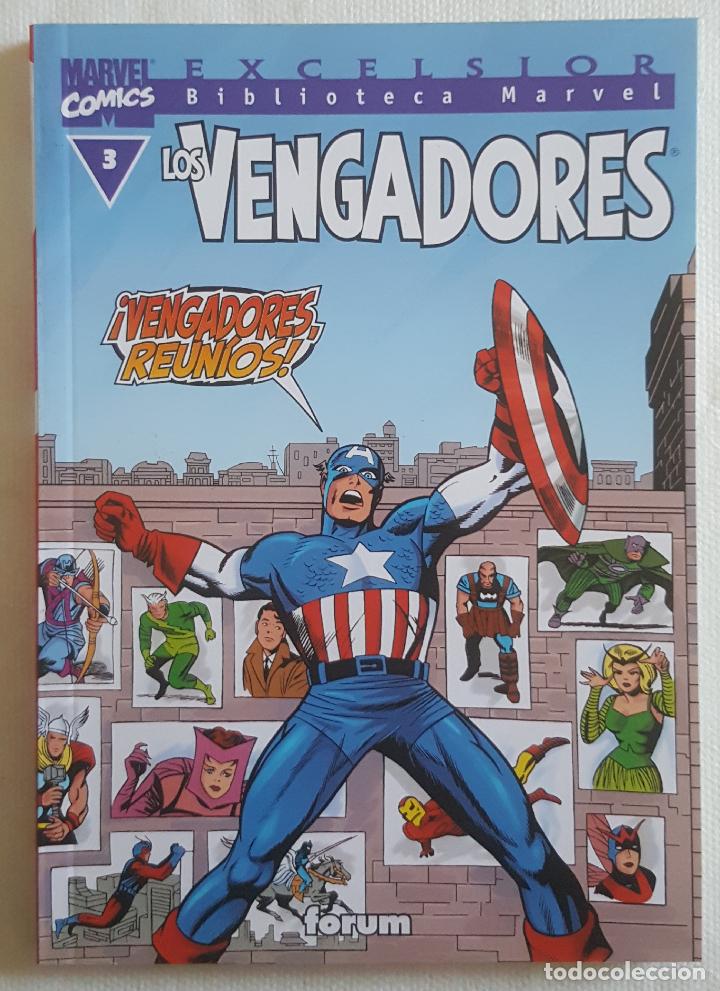 C&oacute;mics: Biblioteca Marvel: Los Vengadores #3 (Forum, 1999) - Foto 1