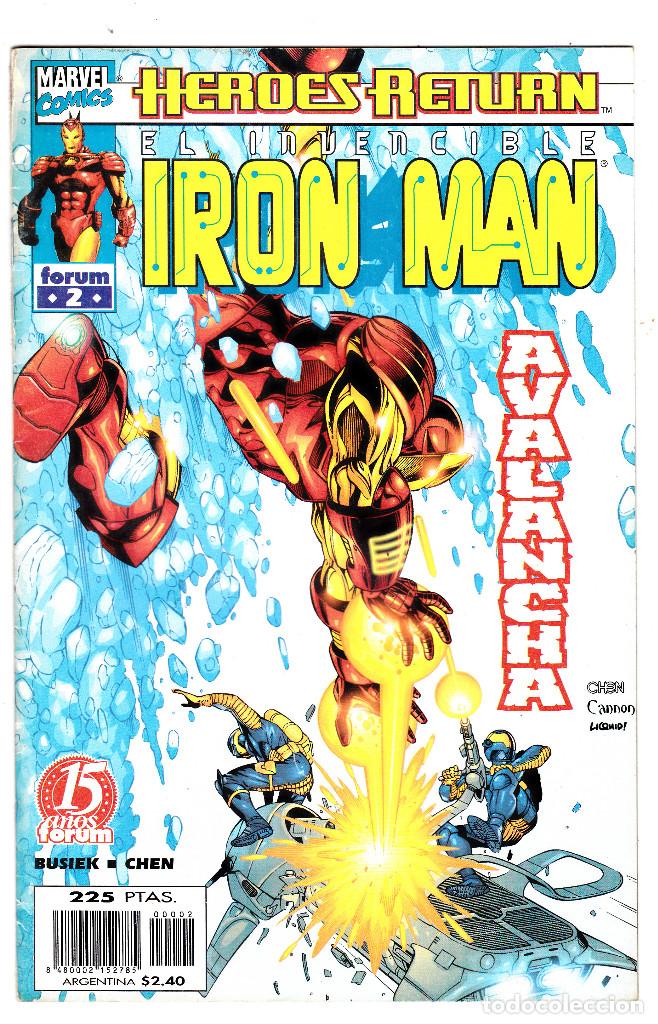 C&oacute;mics: EL INVENCIBLE IRON MAN VOL 4 N&ordm; 2 - HEROES RETURN - FORUM - Foto 1