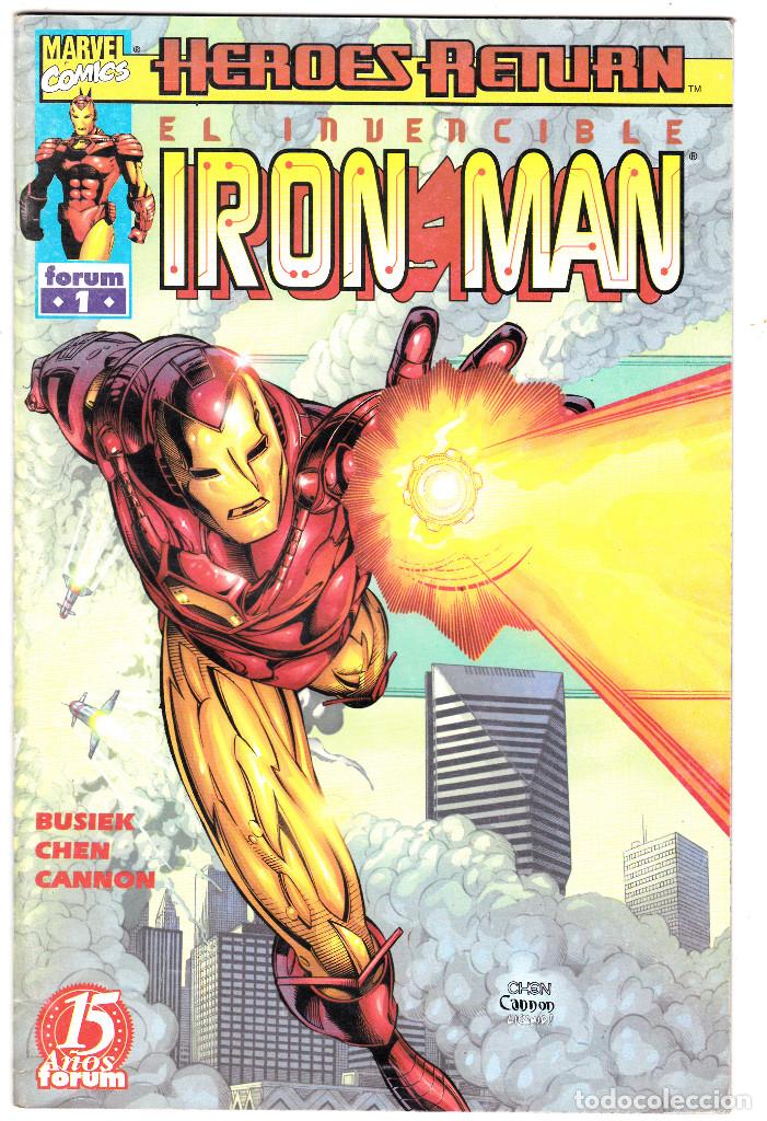 C&oacute;mics: EL INVENCIBLE IRON MAN VOL 4 N&ordm; 1 - HEROES RETURN - FORUM - Foto 1