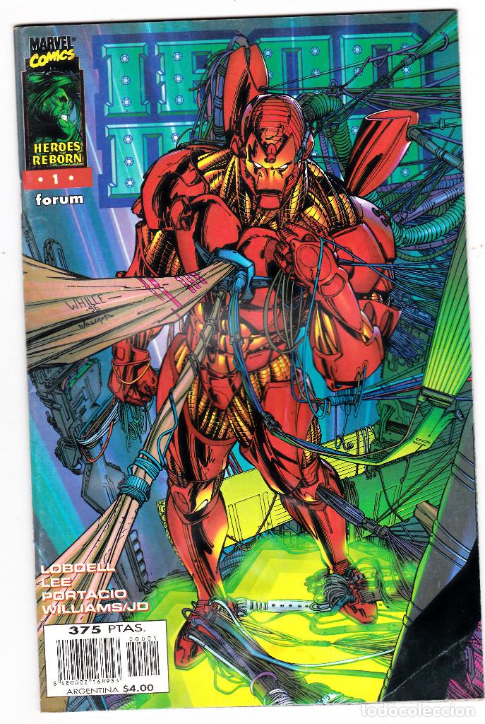 C&oacute;mics: IRON MAN - HEROES REBORN - N&ordm; 1 - FORUM - - Foto 1