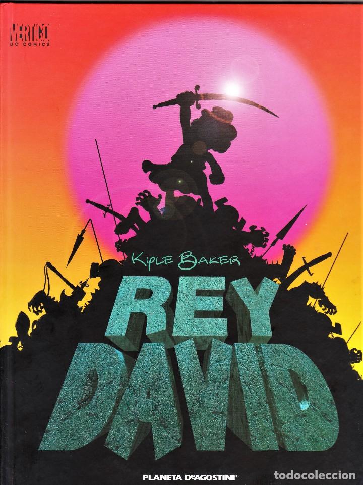 C&oacute;mics: EL REY DAVID de Kyle Baker. Libro l&iacute;nea V&eacute;rtigo de Planeta DeAgostini, 2006. - Foto 1