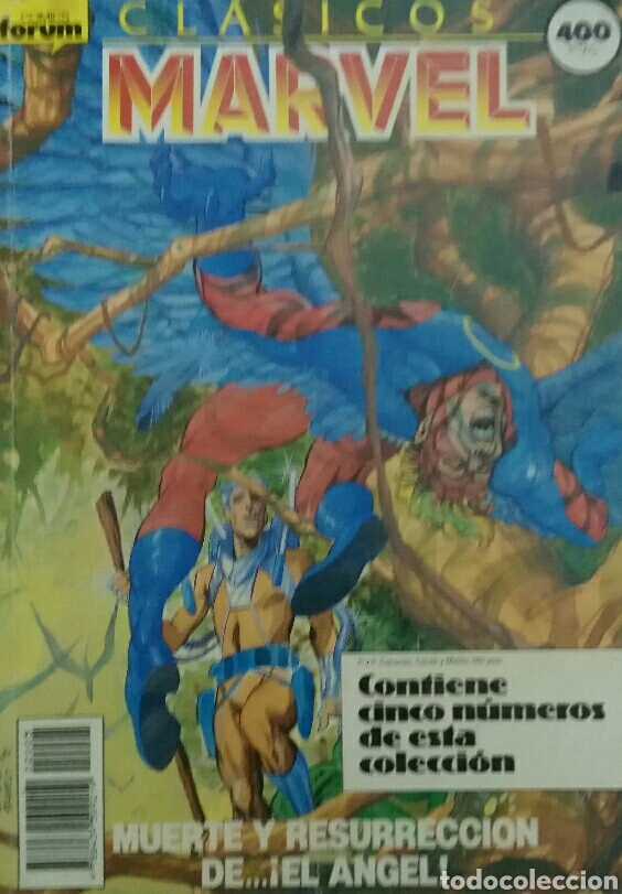 Comics: Cl&aacute;sicos M&aacute;rvel Muerte y resurrecci&oacute;n del &Aacute;ngel nos. 21-25