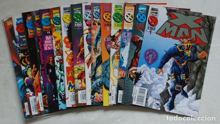 C&oacute;mics: X-Man vol.2 #1 a 15 (Forum, 1996-97) - Foto 1