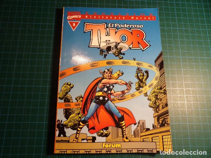 C&oacute;mics: biblioteca marvel. thor.n&ordm; 3. forum. (e-27). - Foto 1