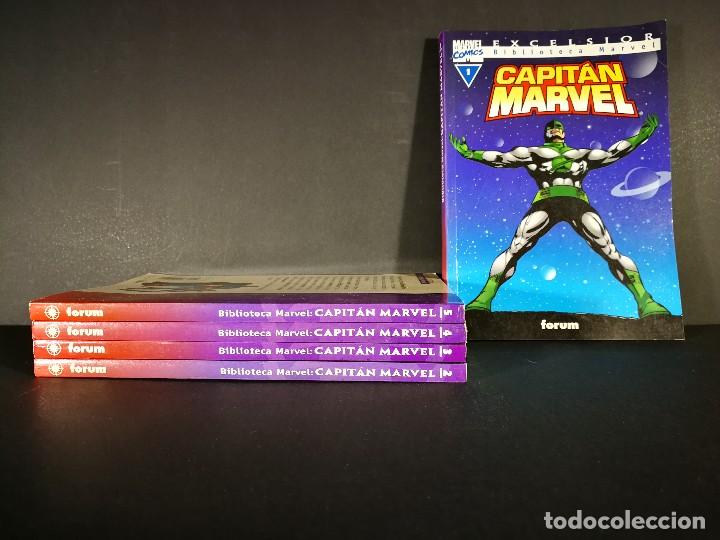 C&oacute;mics: Original Biblioteca Marvel Capitan marvel lote del 1 al 5, Marvel, Forum ocasi&oacute;n!!!! - Foto 1