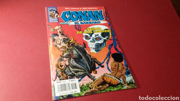 C&oacute;mics: CONAN EL BARBARO 63 EXCELENTE ESTADO FORUM - Foto 1