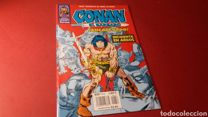 C&oacute;mics: CONAN EL BARBARO 58 EXCELENTE ESTADO FORUM - Foto 1