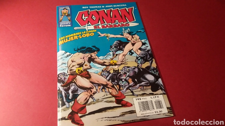 C&oacute;mics: CONAN EL BARBARO 50 EXCELENTE ESTADO FORUM - Foto 1