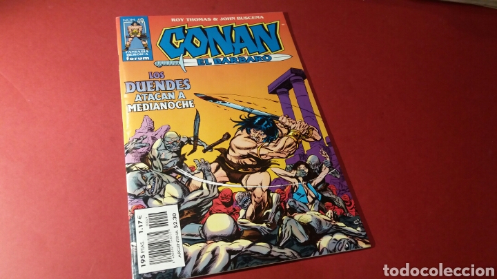 C&oacute;mics: CONAN EL BARBARO 49 EXCELENTE ESTADO FORUM - Foto 1