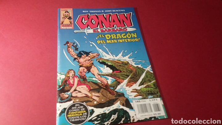 C&oacute;mics: CONAN EL BARBARO 39 EXCENTE ESTADO FORUM - Foto 1