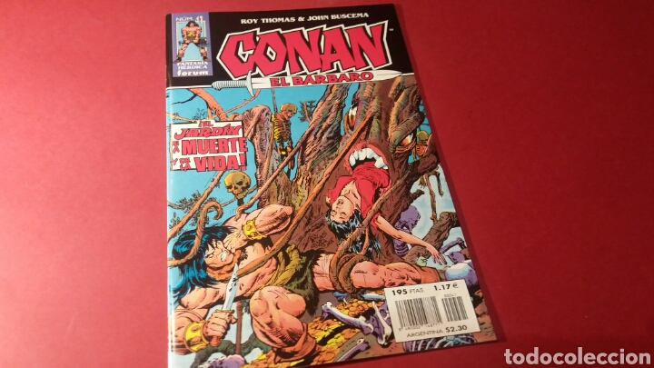 C&oacute;mics: CONAN EL BARBARO 41 EXCENTE ESTADO FORUM - Foto 1
