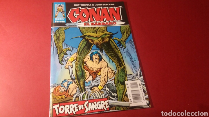 C&oacute;mics: CONAN EL BARBARO 44 EXCENTE ESTADO FORUM - Foto 1