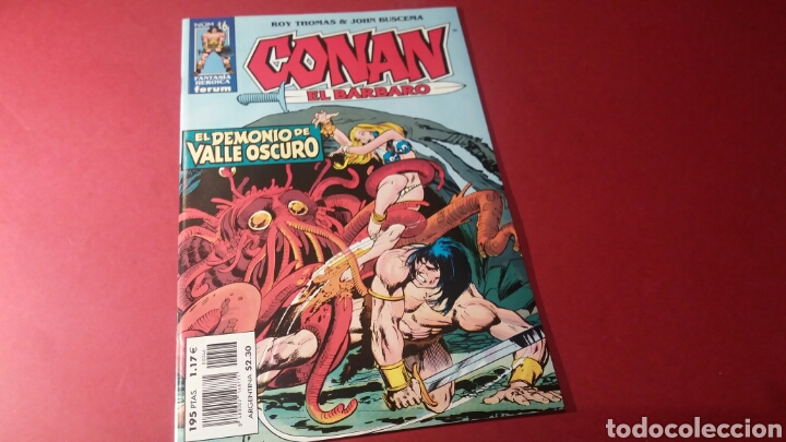 C&oacute;mics: CONAN EL BARBARO 46 EXCENTE ESTADO FORUM - Foto 1