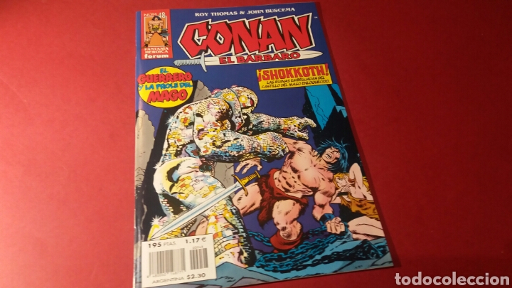 C&oacute;mics: CONAN EL BARBARO 48 EXCENTE ESTADO FORUM - Foto 1
