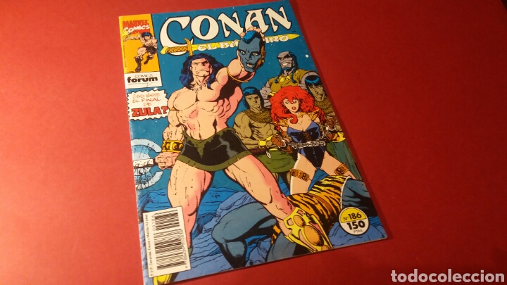 C&oacute;mics: CONAN EL BARBARO 186 EXCELENTE ESTADO FORUM - Foto 1