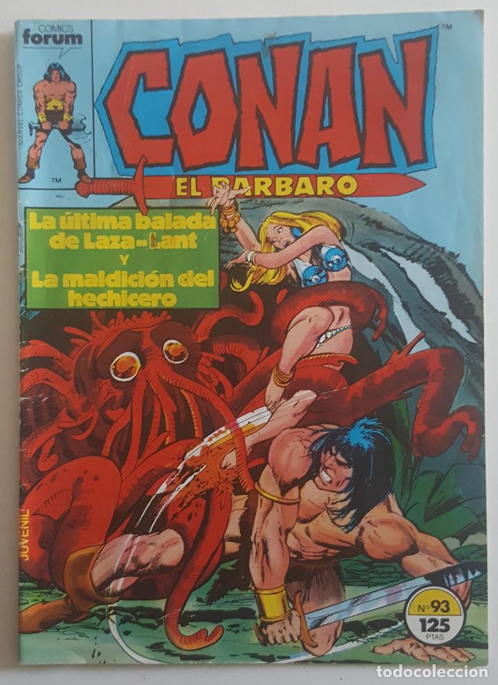 C&oacute;mics: Conan #93 (Forum, 1986) - Foto 1
