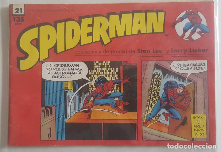 C&oacute;mics: Spiderman (tiras de prensa) #21 (Forum, 1990) - Foto 1