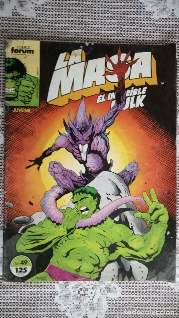 C&oacute;mics: LA MASA EL INCREIBLE HULK, N&ordm; 49, COMICS FORUM - Foto 1