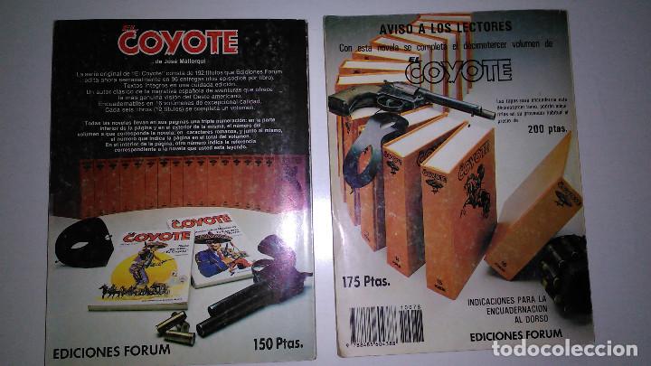 C&oacute;mics: EL COYOTE. Ediciones FORUM (1983) J. Mallorqui - Foto 5