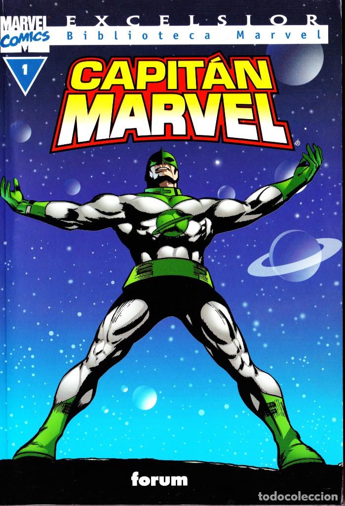 C&oacute;mics: BIBLIOTECA MARVEL EXCELSIOR. CAPITAN MARVEL 7 TOMOS - Foto 2