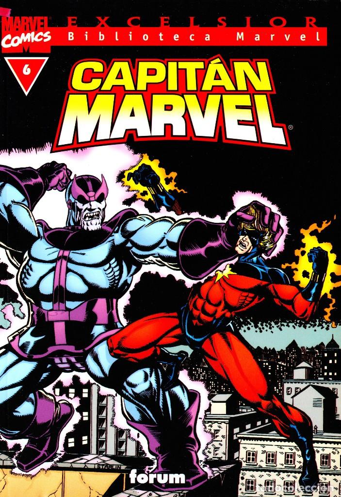 C&oacute;mics: BIBLIOTECA MARVEL EXCELSIOR. CAPITAN MARVEL 7 TOMOS - Foto 3