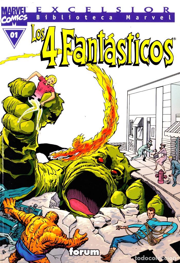 C&oacute;mics: BIBLIOTECA MARVEL EXCELSIOR. LOS 4 FANTASTICOS 01 - Foto 1