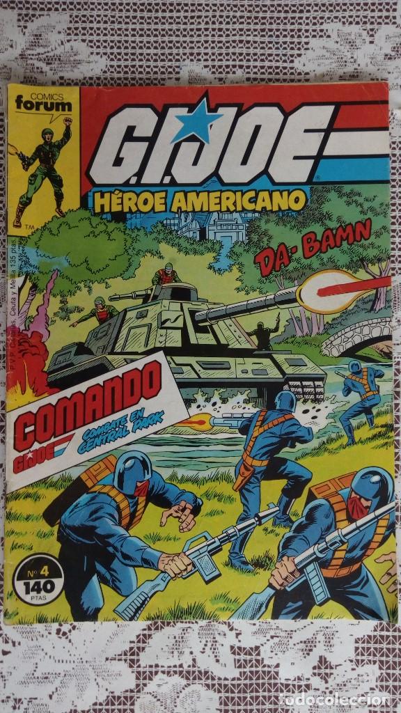 C&oacute;mics: GIJOE HEROE AMERICANO, N&ordm; 4, COMICS FORUM - Foto 1
