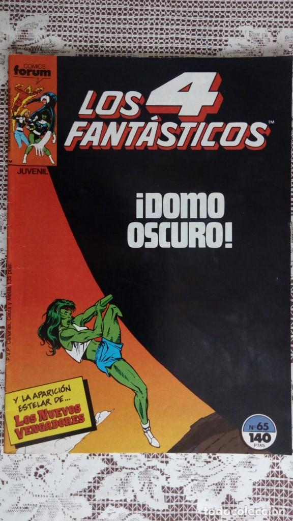 C&oacute;mics: LOS 4 FANTASTICOS, N&ordm; 65, COMICS FORUM - Foto 1