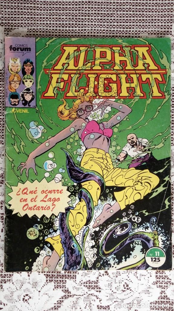 C&oacute;mics: ALPHA FLIGHT, N&ordm; 11, COMICS FORUM - Foto 1