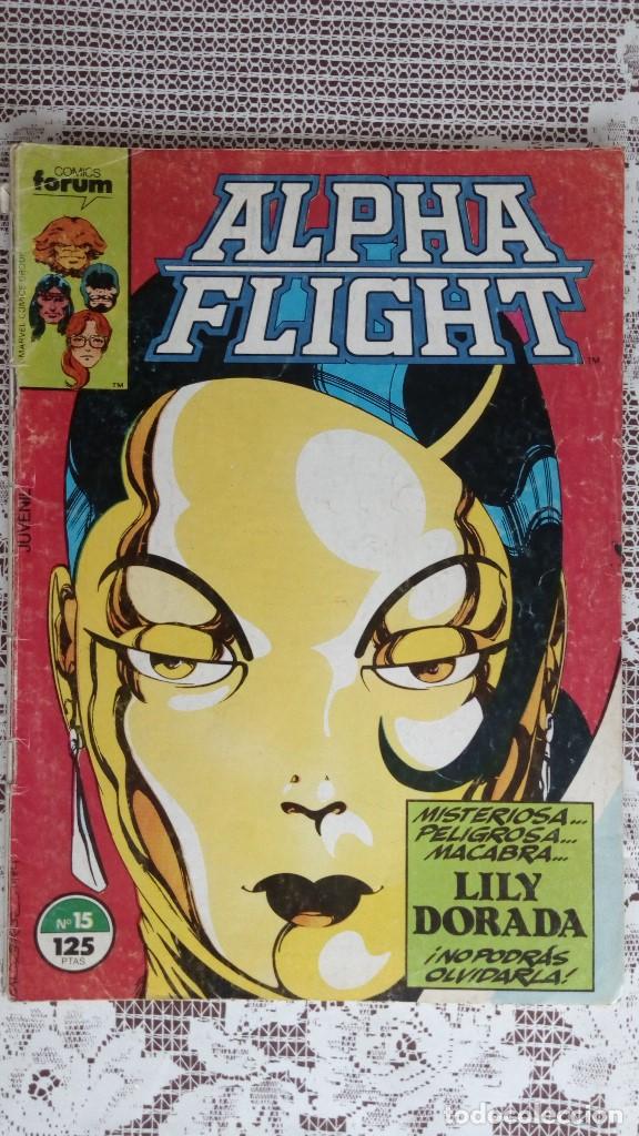 C&oacute;mics: ALPHA FLIGHT, N&ordm; 15, COMICS FORUM - Foto 1