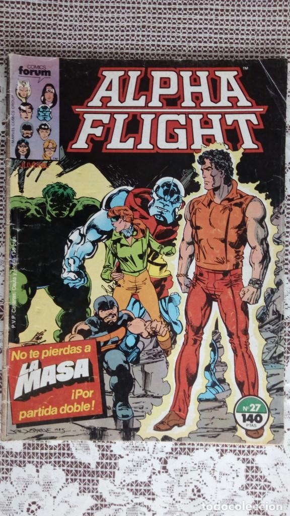 C&oacute;mics: ALPHA FLIGHT, N&ordm; 27, COMICS FORUM - Foto 1