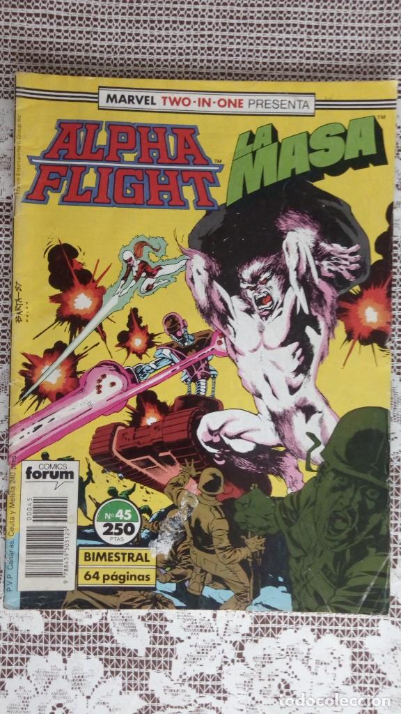 C&oacute;mics: ALPHA FLIGHT, N&ordm; 45, COMICS FORUM - Foto 1