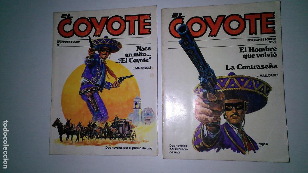C&oacute;mics: EL COYOTE. Ediciones FORUM (1983) J. Mallorqui - Foto 3