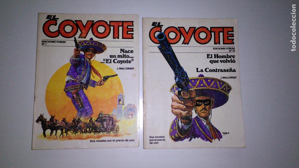 C&oacute;mics: EL COYOTE. Ediciones FORUM (1983) J. Mallorqui - Foto 1