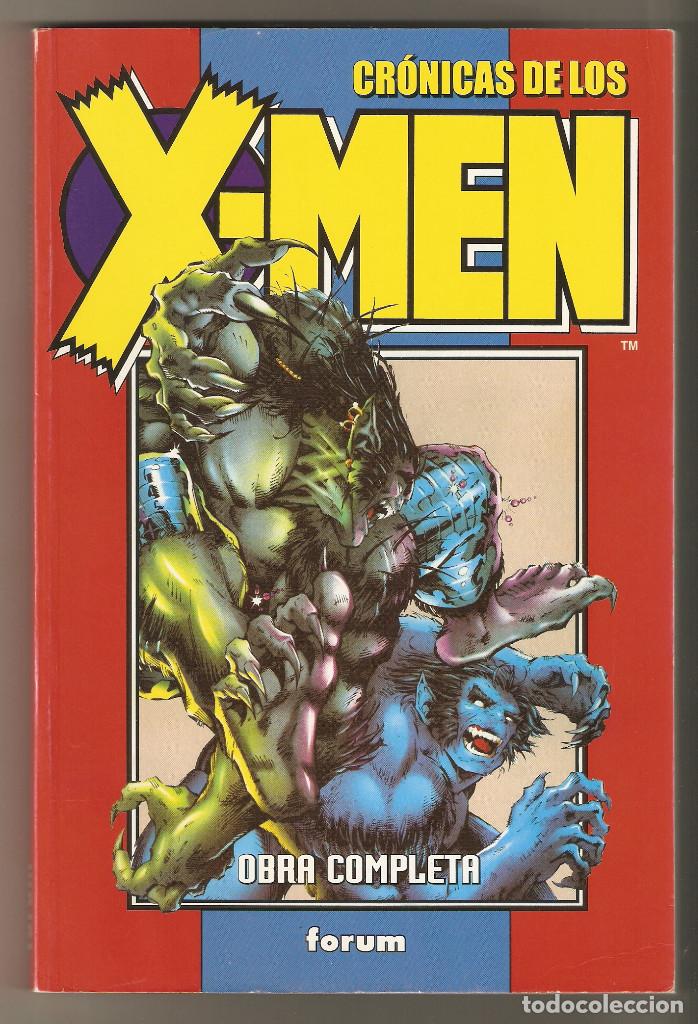 C&oacute;mics: CRONICAS DE LOS X-MEN - COMPLETA EN 1 TOMO - 5 NUMEROS - FORUM - Foto 1