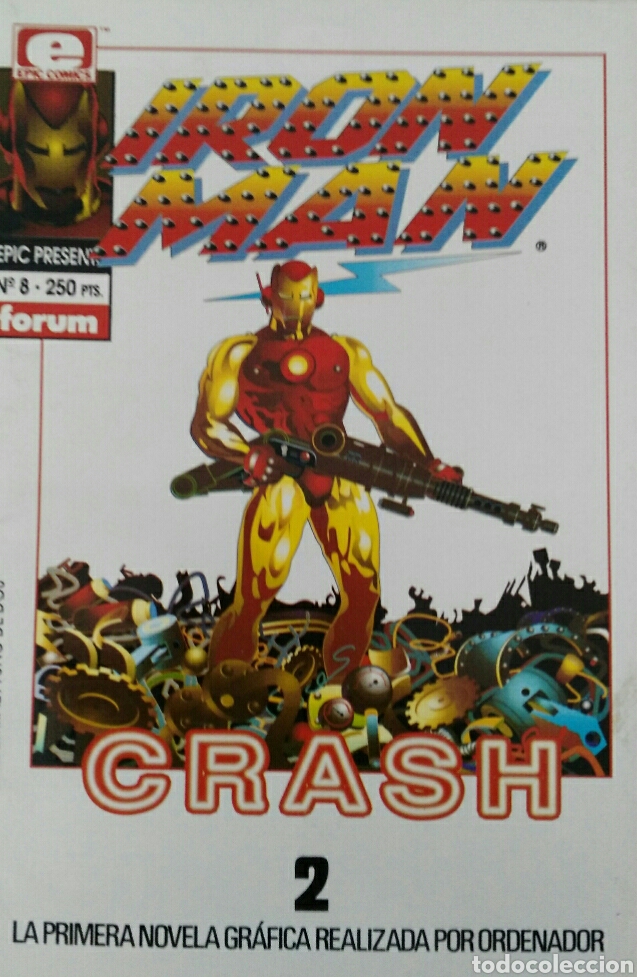 C&oacute;mics: Iron Man. Crash 2. N&deg;8. - Foto 1