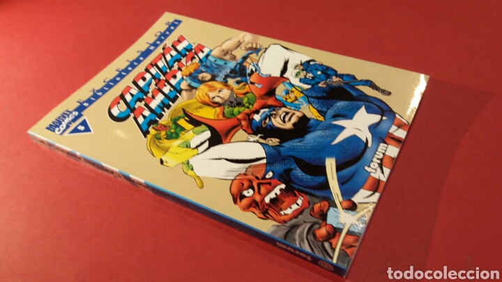 C&oacute;mics: CAPITAN AMERICA 5 EXCELENTE ESTADO FORUM BIBLIOTECA MARVEL - Foto 1