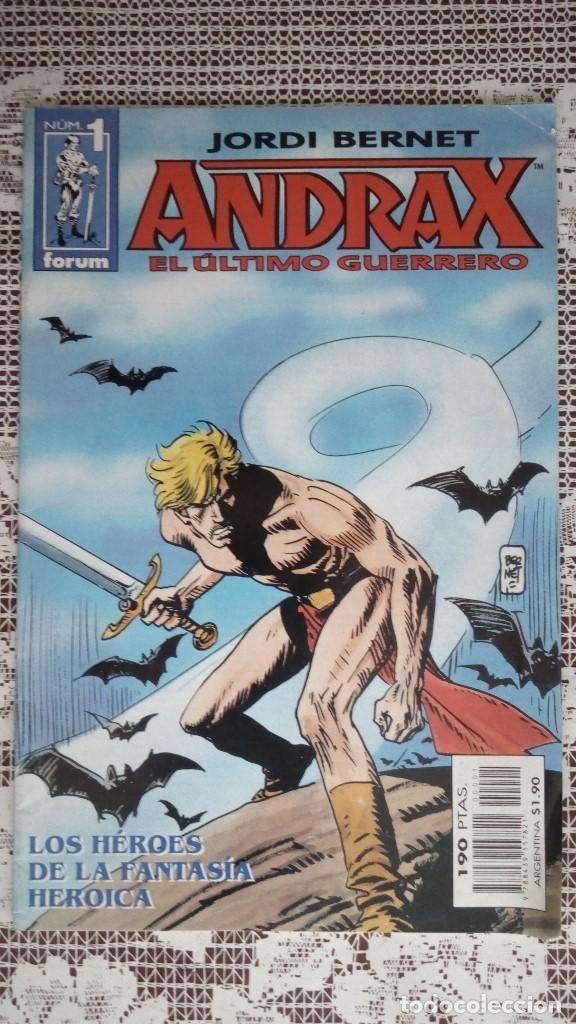 C&oacute;mics: ANDRAX EL ULTIMO GUERRERO N&ordm; 1 - Foto 1